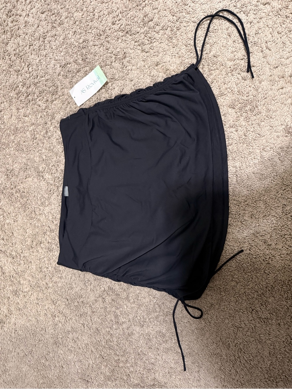 Altar'd State Black Tennis Skirt